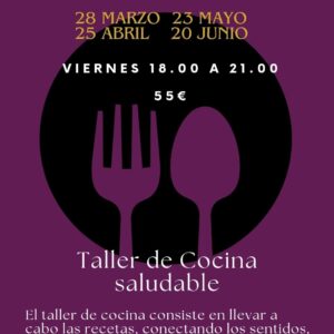 Taller de cocina saludable Aramar