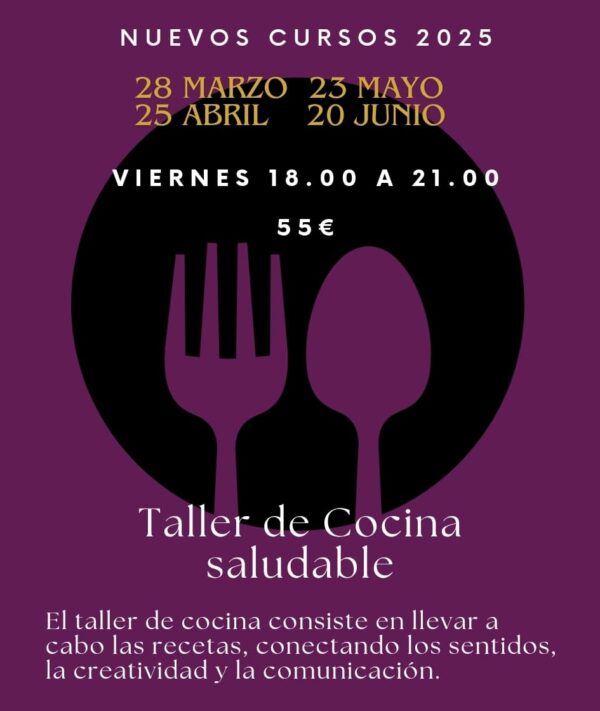 Taller de cocina saludable Aramar